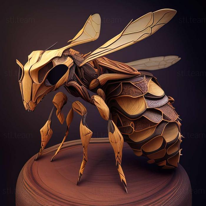 3D модель Polistes rothneyi (STL)